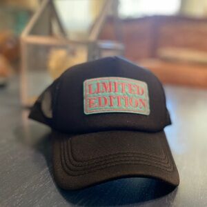 Black Limited Edition Patch Cap
